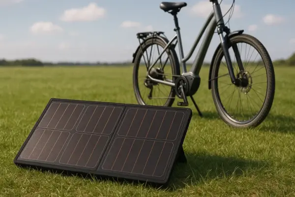 E-Bike-Solar-Ladegerät: Unabhängig laden ohne Steckdose - E-Bike-Solar-Ladegerät: Unabhängig laden ohne Steckdose