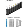 PSE50252 EU Universal-Steckerladegerät 5.5/2.1mm + 8 ADAPTER 5.0V/3.0A, 15W, EURO