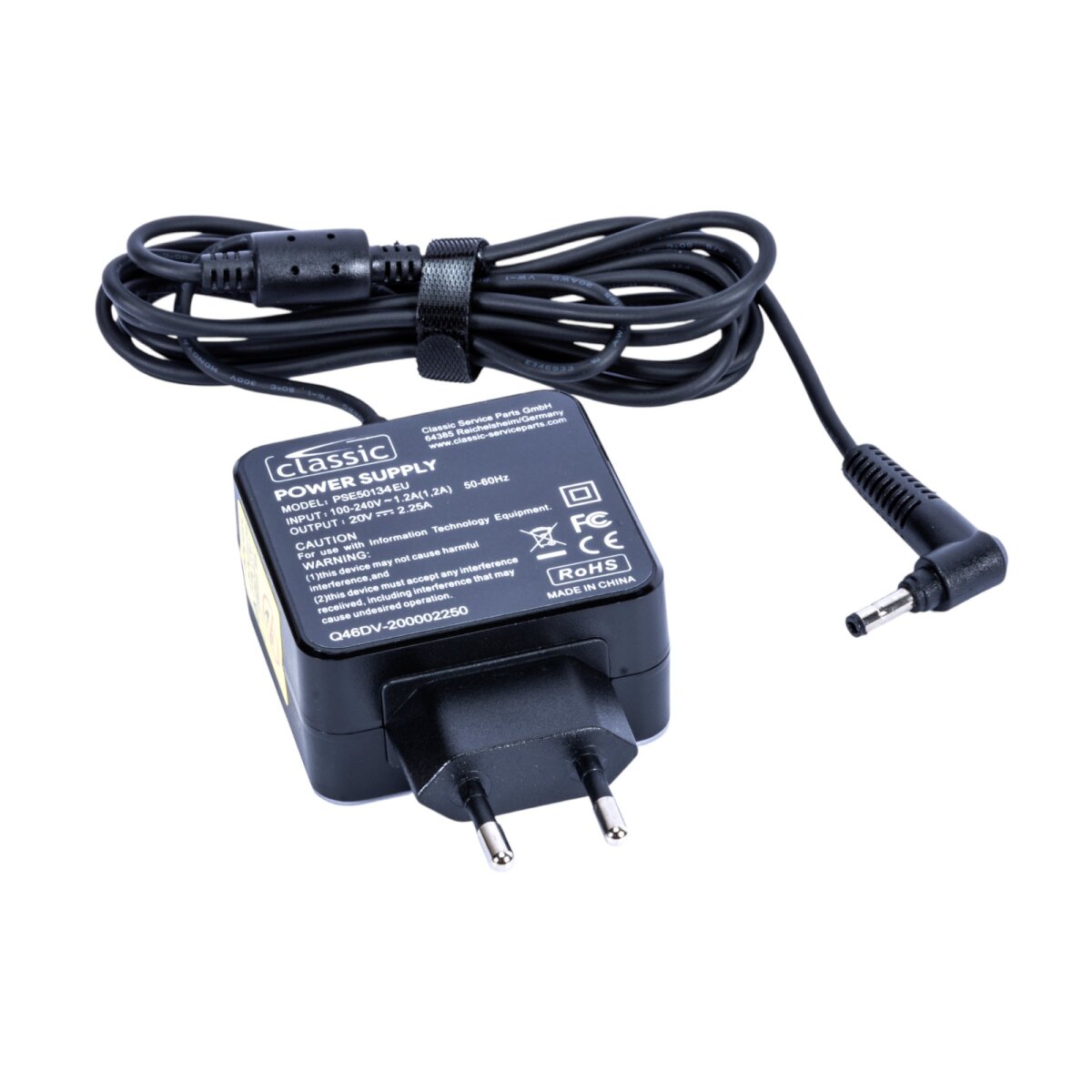Chargeur Pour Lenovo IdeaPad S145-15IWL Modèle 81MV - 20V, Neuf, Générique