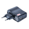 USB-Ladegerät für PANASONIC DMC-LZ40 Kamera (5.0V/1.0A, USB-A, Euro)