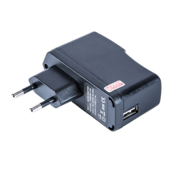 USB-Ladegerät für Lenovo 45N0520 (5.0V/2.0A, USB-A, Euro)