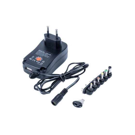 Netzteil für Panasonic DYS618-090200W-2 (3/4.5/5/6/7.5/9/12V-Euro, 2.1A)